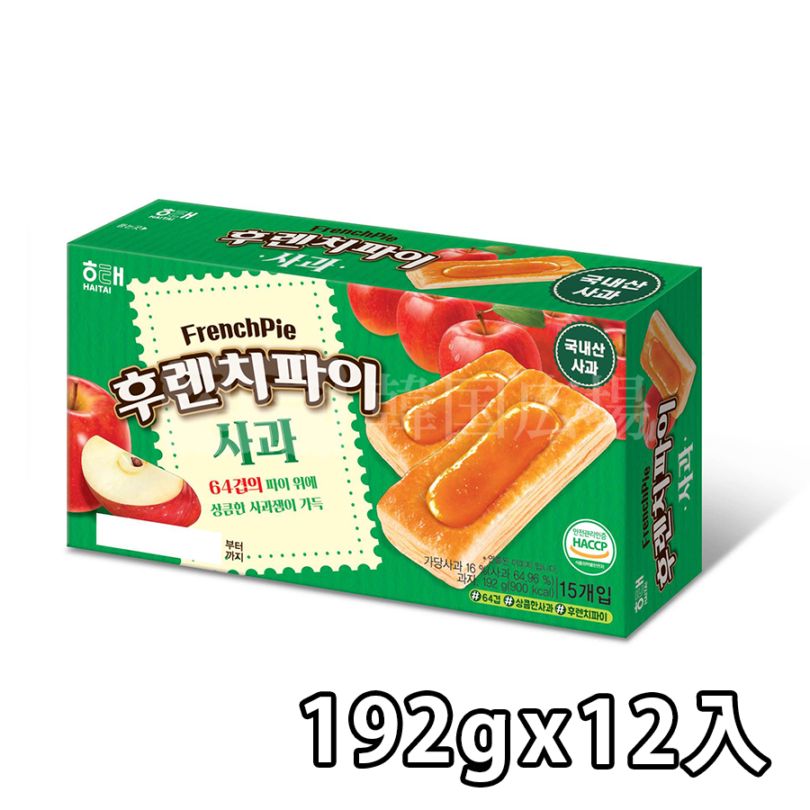 【ヘテ】 フレンチパイ リンゴ味 192g / 12入