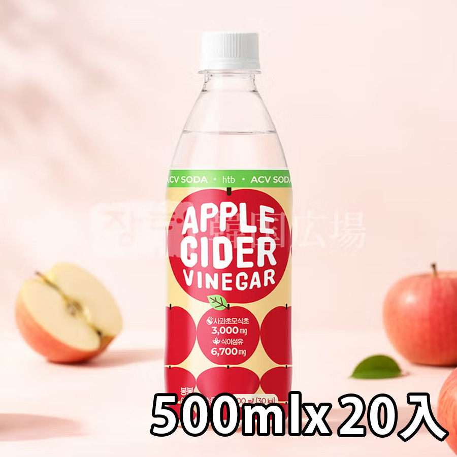 【ヘテ】 ボンボンエサビソダーPET 500ml / 20入
