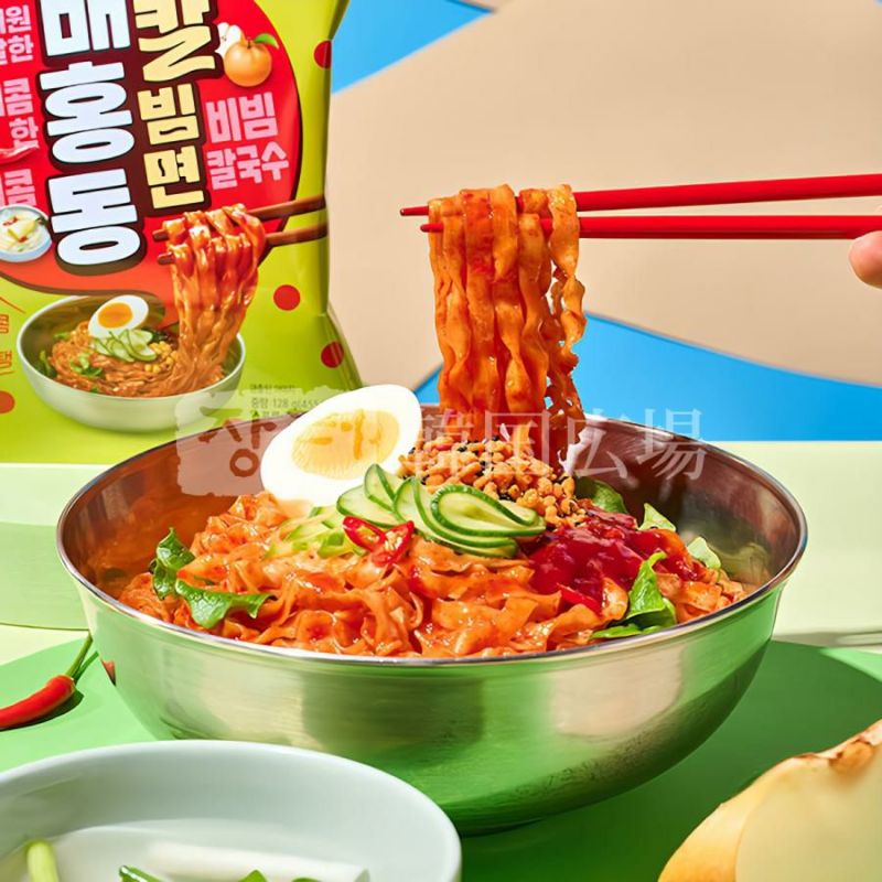 【農心】 ベホンドン カルビム麺 128g / 32入