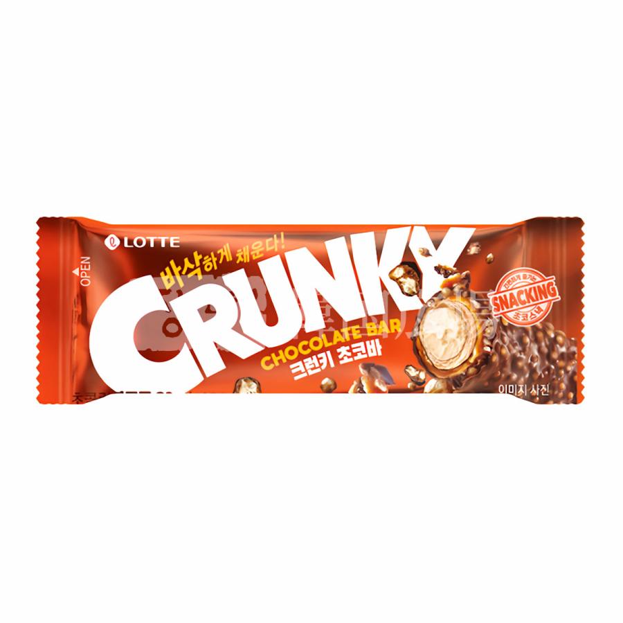 【ロッテ】クランキーチョコバー 30g / 60入