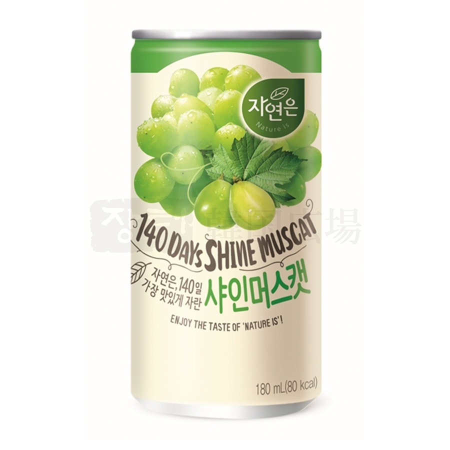 【ウンジン】 シャインマスカット180ml(缶) / 30入