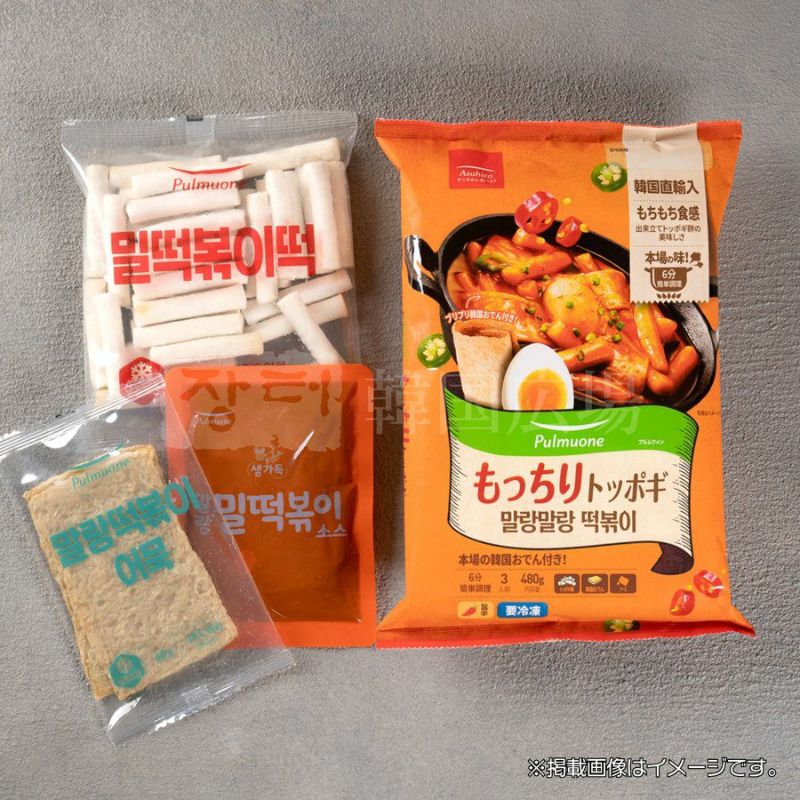 【プルムウォン】 もっちりトッポキ 480g / 12入