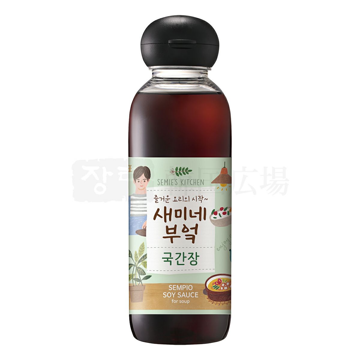【センピョ】セミネキッチン 醤油(スープ用)450ml / 24入