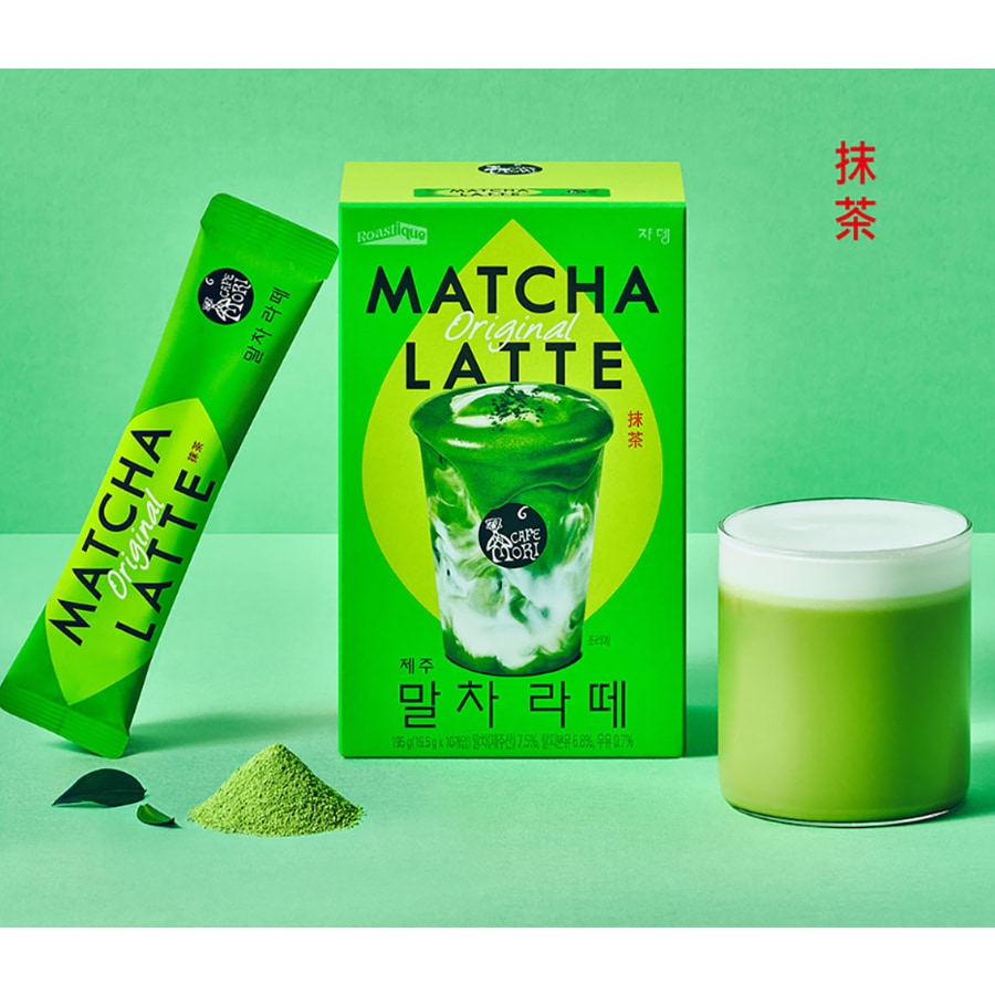 【JARDIN】抹茶ラテ 195g (19.5g×10包) / 12入