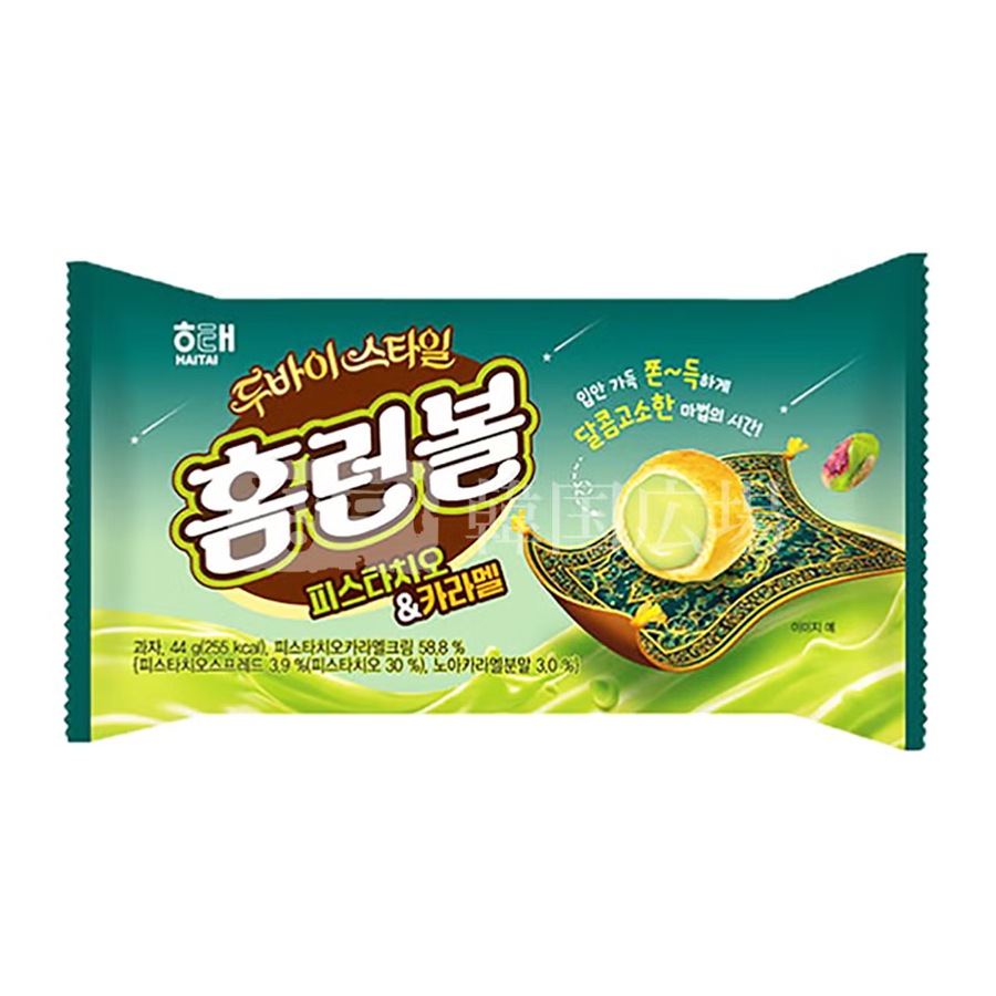 【ヘテ】ホームランボール （ピスタチオ&キャラメル味）44g / 30入