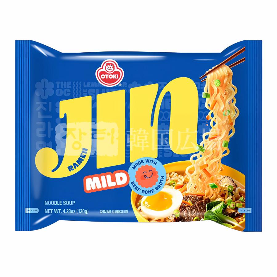 【オットギ】 ジンラーメン マイルド (袋) 120g / 40入