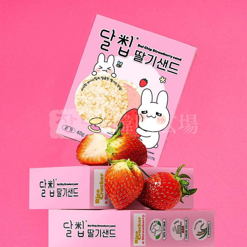 ダルチップいちごサンド 48g (12gx4枚入) / 40入
