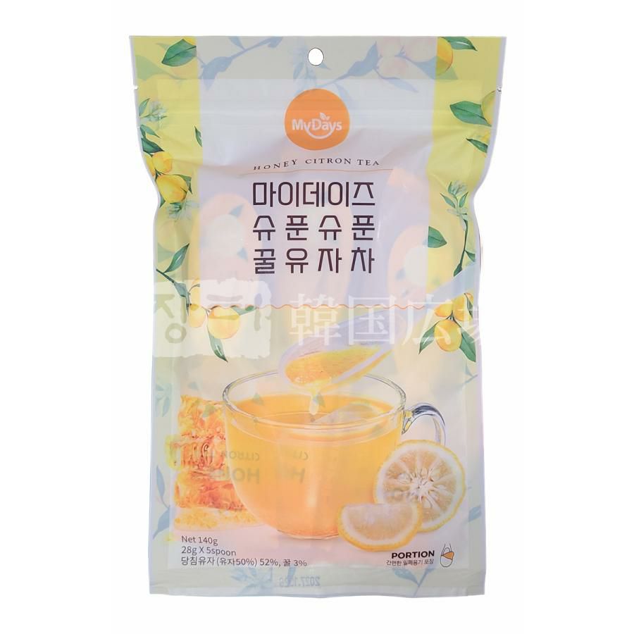 【MYDAYS】スプーン柚子茶 40g(28gX5個入) / 24入