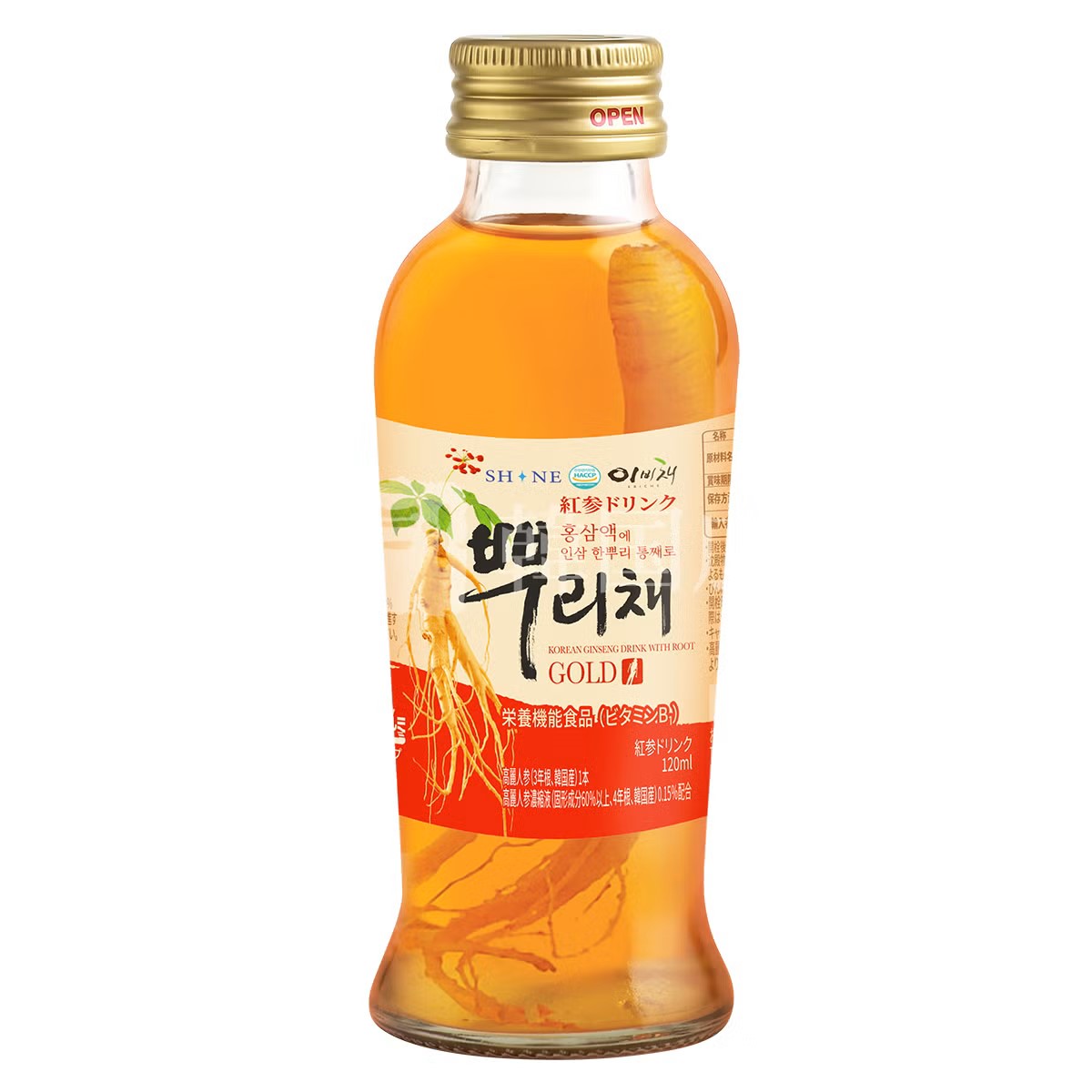 プリチェ紅参ドリンク 120ml / 50入