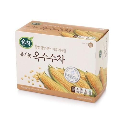 10%SALE★【センピョ】純作有機農コーン茶 (ティーバッグ) 300g (10g×30包入) / 6入