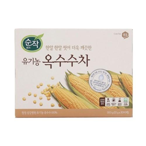 10%SALE★【センピョ】純作有機農コーン茶 (ティーバッグ) 300g (10g×30包入) / 6入