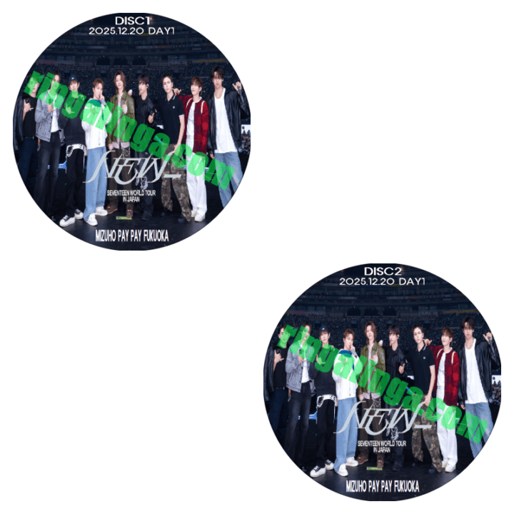 DVD セブチ 2025.12.20 DAY1 生配信映像 2枚組 | 男性アイドル DVD