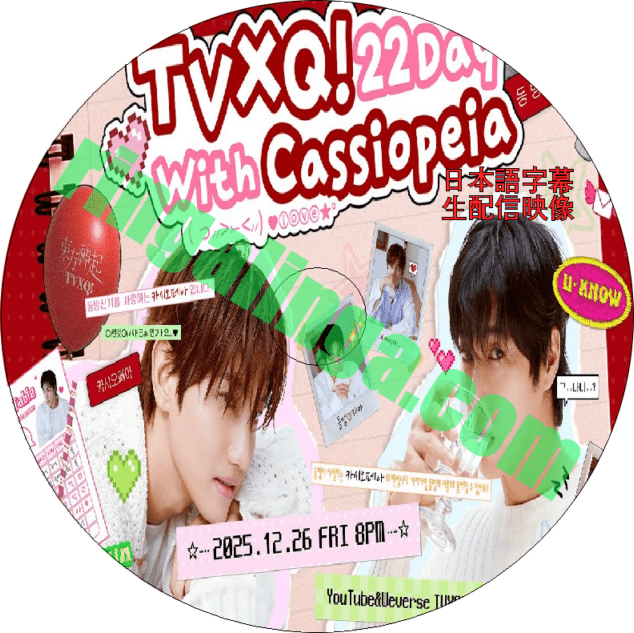 DVD TVXQ 22周年記念ライブ 2025.12.26 生配信映像 日本語字幕 | 男性