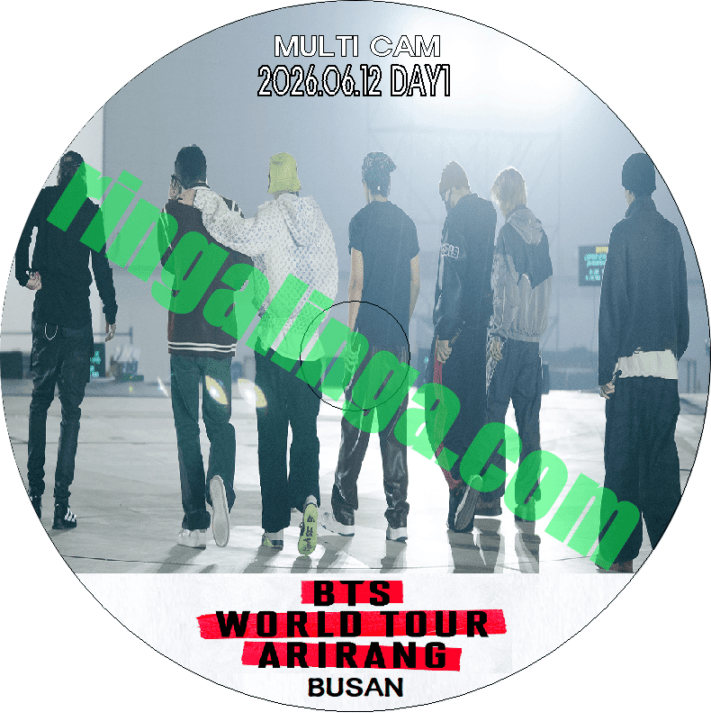 DVD BTS 2026ブサンライブ 06.12 DAY1 マルチビュー4分割画面 生配信
