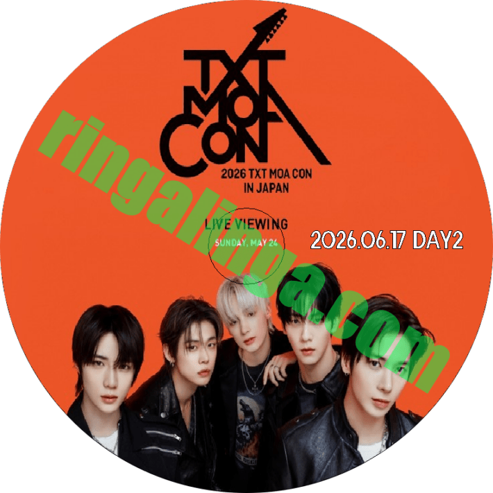 DVD TXT 2026.06.17 DAY2 生配信映像 | DVD | リンガリンガ リンガリンガ