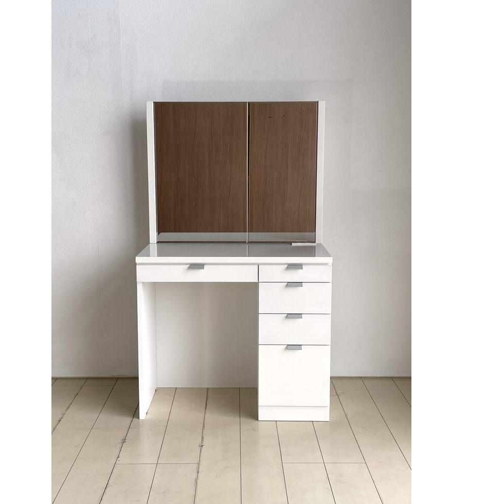 №65 DRESSER ＆ MIRROR -HIGH GLOSS PURE WHITE-