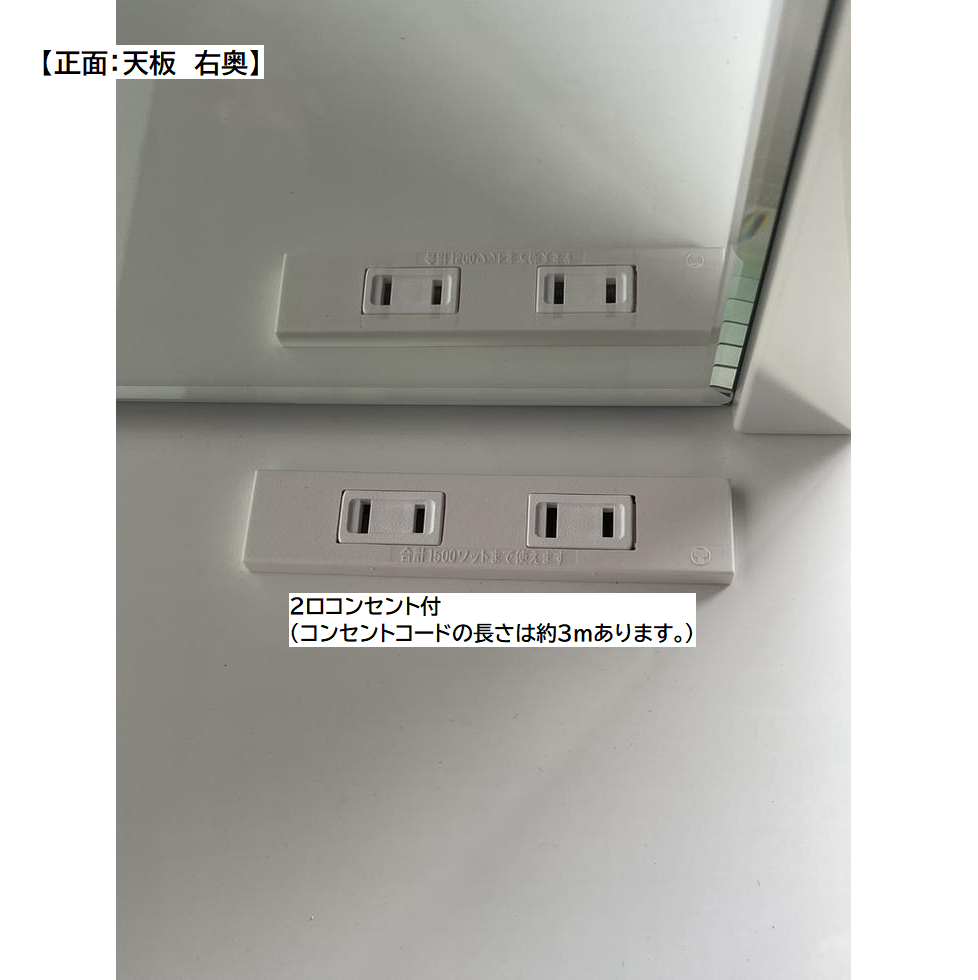 №65 DRESSER ＆ MIRROR -HIGH GLOSS PURE WHITE-