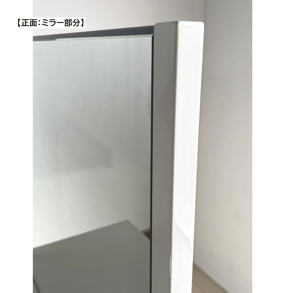 №65 DRESSER ＆ MIRROR -HIGH GLOSS PURE WHITE-