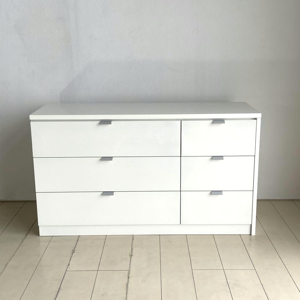№66 CHEST -HIGH GLOSS PURE WHITE-