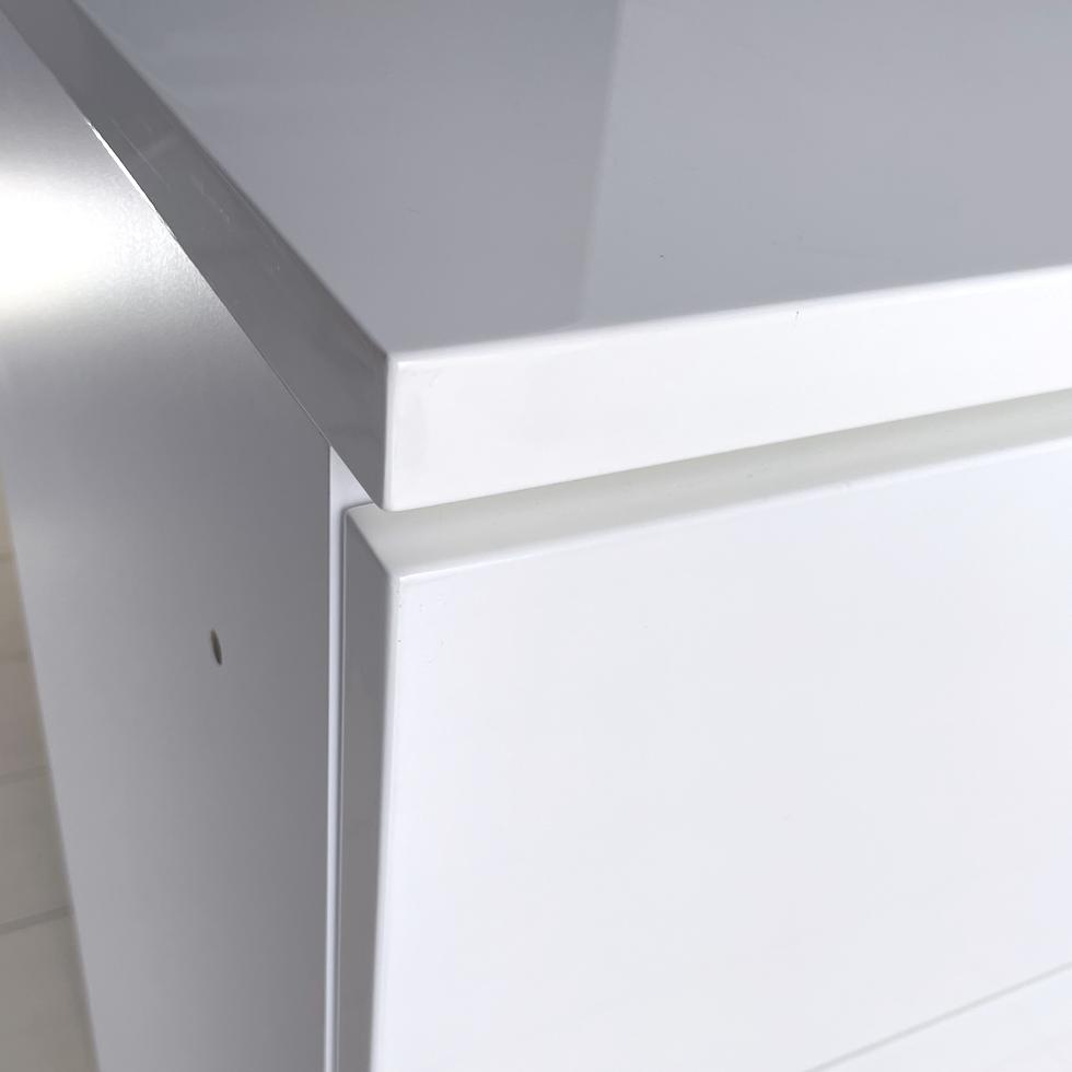 №66 CHEST -HIGH GLOSS PURE WHITE-