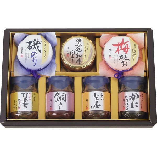 磯じまん　ご飯のお供瓶詰セット　MT-30