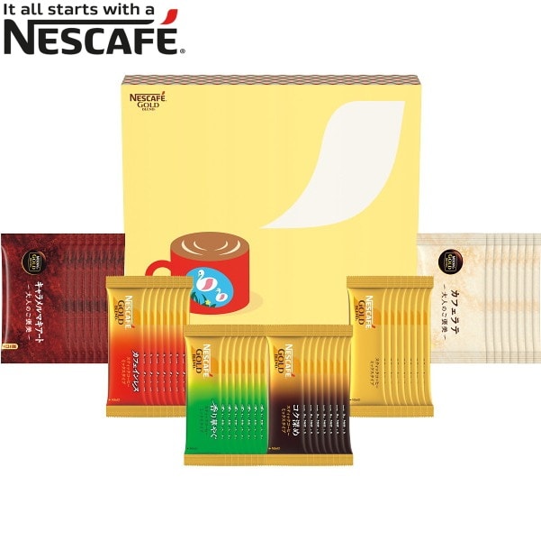 ネスレ/ネスカフェ ゴールドブレンドプレミアムスティックコーヒーギフト（４８本）