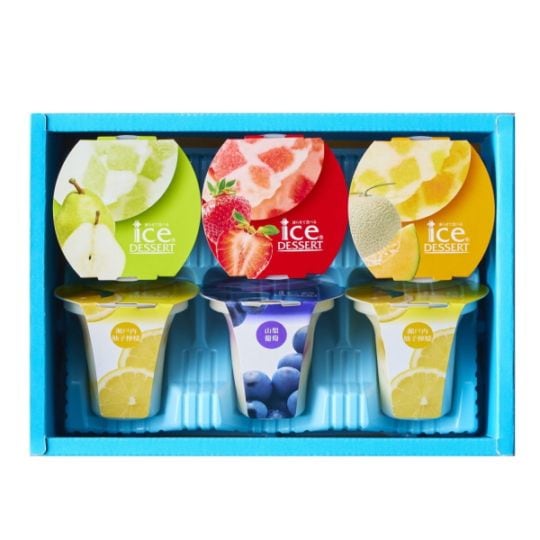 Hitotoe　ひととえ　 凍らせて食べる アイスデザート6個入　IDF-15　国産、フルーツ、シャーベット、なめらか、ヨーグルト、フルーティー、爽やか、常温保存、化粧箱入、山梨、葡萄、瀬戸内、柚子檸檬、北海道、メロン、福岡