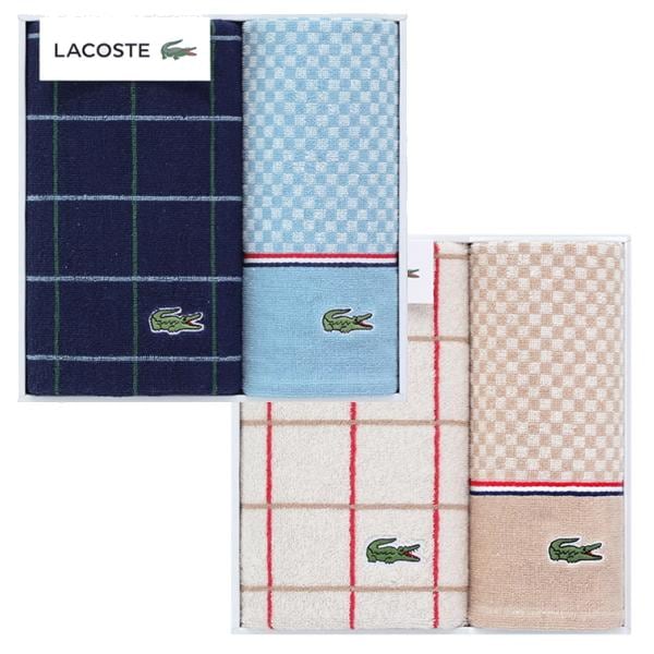 ＜LACOSTE＞ラコステ・Ｌコンセール<b></b><br>フェイス・ゲストタオルセット