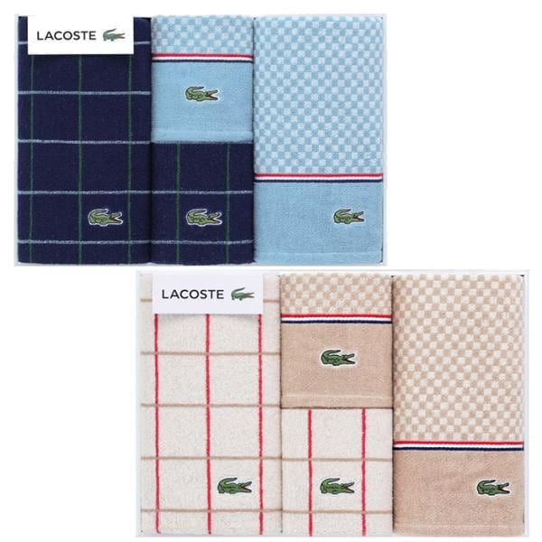 ＜LACOSTE＞ラコステ・Ｌコンセール<b>【送料無料】</b><br>フェイス・ゲストタオルセット