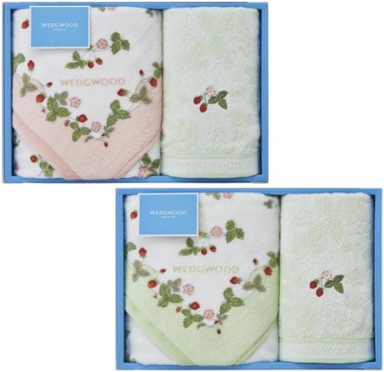 ＜WEDGWOOD＞ウェッジウッド・ワイルドストロベリー<br><b>2%OFF　</b>フェイスタオル・ウォッシュタオル