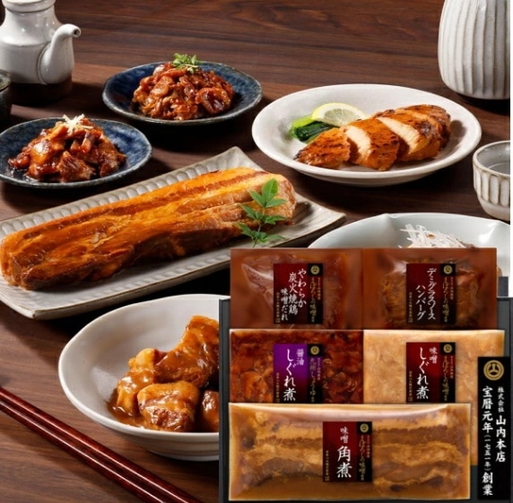 【ニッポンハム】日本ハム 　まぼろしの味噌の惣菜セット<br>送料無料<br>　お届け指定日は11月18日以降となります