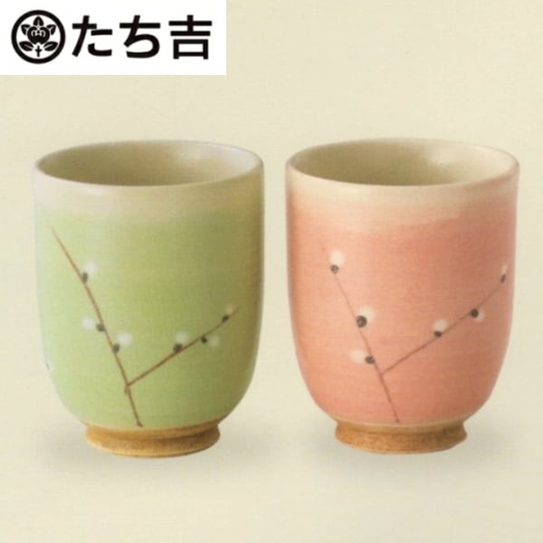 たち吉<b>【送料無料】</b><BR>いぶき　夫婦湯呑