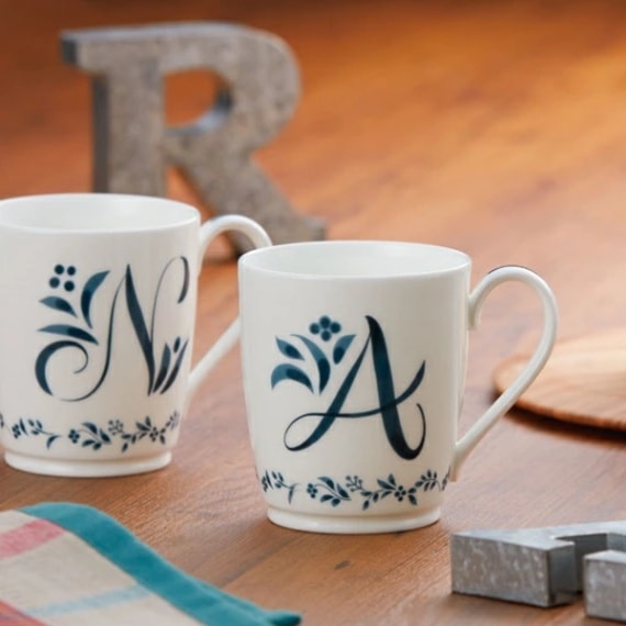 ノリタケ<b>【送料無料】</b><br>アルファベットマグ コレクション