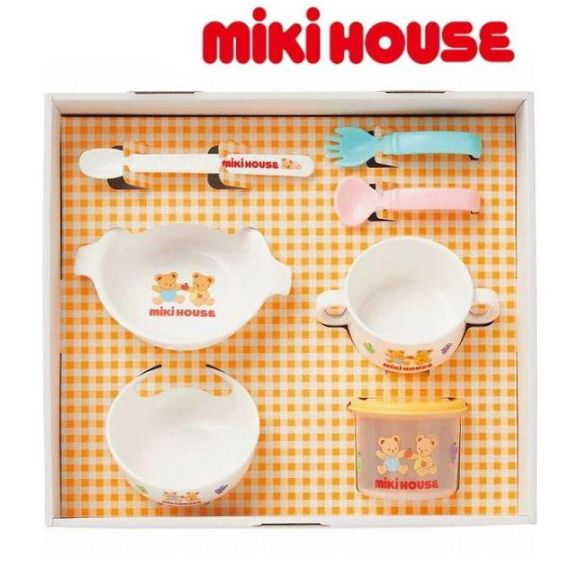 送料無料!MIKIHOUSE-ミキハウス-<Br>テーブルウェアセット