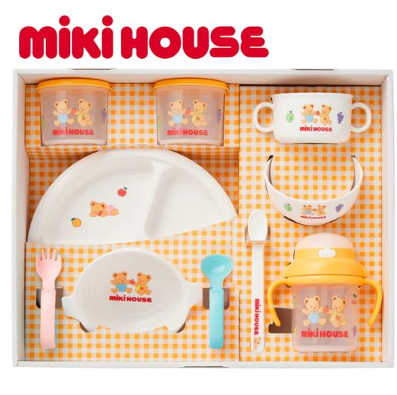 送料無料!MIKIHOUSE-ミキハウス-<Br>テーブルウェアセット