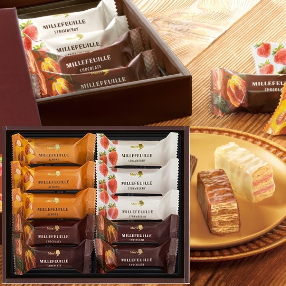 メリーチョコレート<br>ミルフィーユ10個