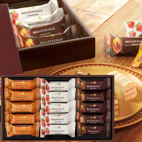 メリーチョコレート<br>ミルフィーユ15個
