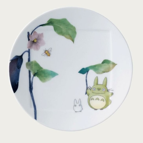 ノリタケ・となりのトトロ 野菜シリーズ 15.5cmプレート(ナス)