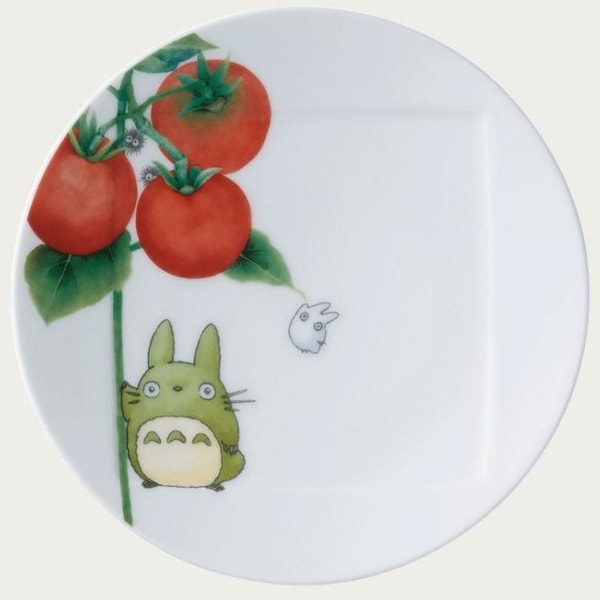 ノリタケ・となりのトトロ 野菜シリーズ 15.5cmプレート(トマト)