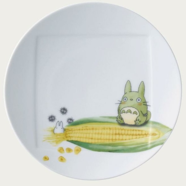 ノリタケ・となりのトトロ 野菜シリーズ 15.5cmプレート(トウモロコシ)