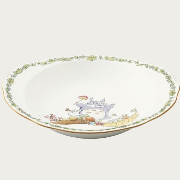 ノリタケ・となりのトトロ 26cm カレー&パスタボウル(キノコ)