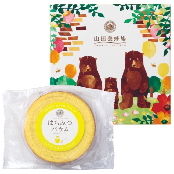 山田養蜂場<br>はちみつバウム（くまバウム）