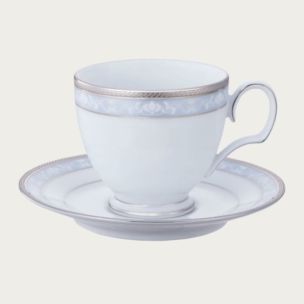ノリタケ・ハンプシャープラチナ カップ&ソーサー1客