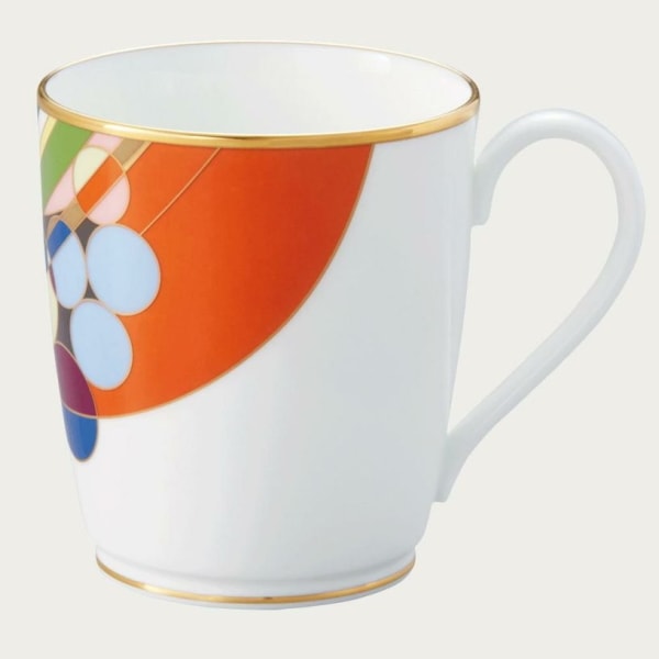 送料無料!ノリタケ・フランク・ロイド・ライト マーチバルーンズ マグカップ