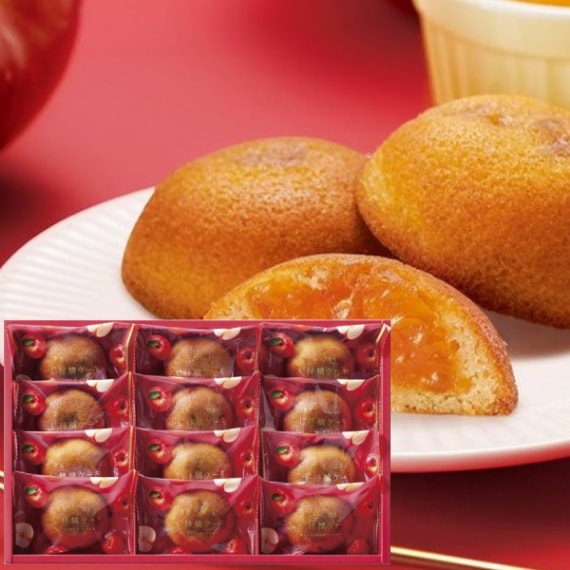 hitotoe ひととえ　果実たっぷり ふじ林檎ケーキ12個　12号