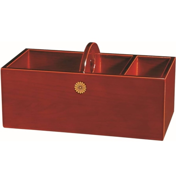 春慶塗　リモコンラック　菊紋入<br>送料無料