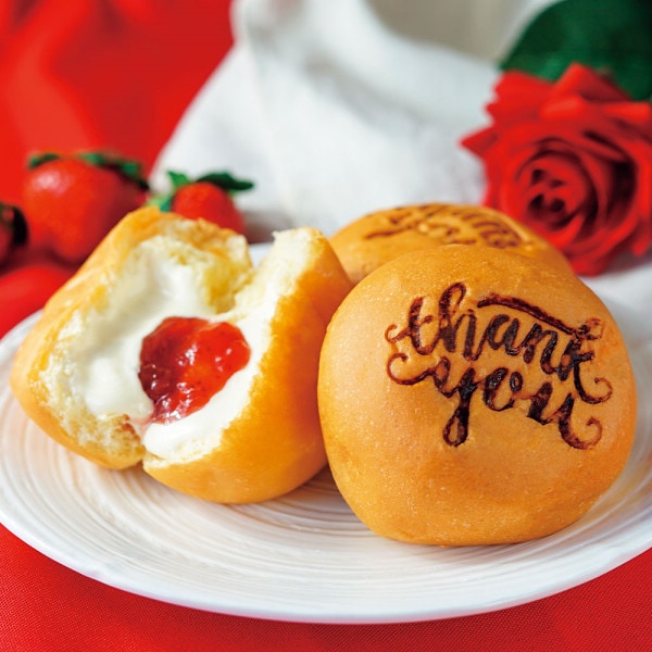 母の日遅れてごめんね☆八天堂 Thank youくりーむパン・あまおう苺詰合せ(6個) 送料無料