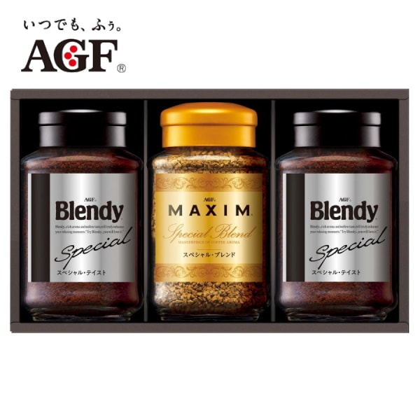 送料無料!AGF インスタントコーヒーバラエティギフト 3本