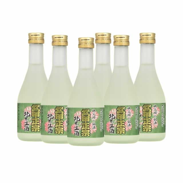 武甲酒造 武甲政宗 純米生酒300ml6本入りセット 上伊那ぼたん 酔へる姿は百合の花のアニメで登場したお酒です 送料無料