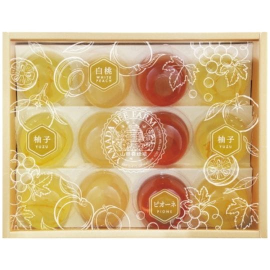 送料無料!山田養蜂場 はちみつ果実ジュレ 12個 HKJ-30 食物繊維、健康、ブランド、国産、日本、とろける、香り豊か、クセがない、優しい甘さ、国産果実